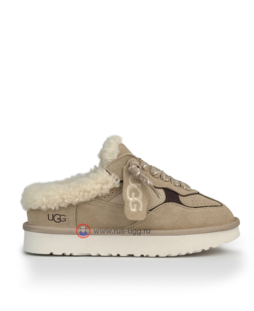 UGG LOWMEL Mule Trainer Sand