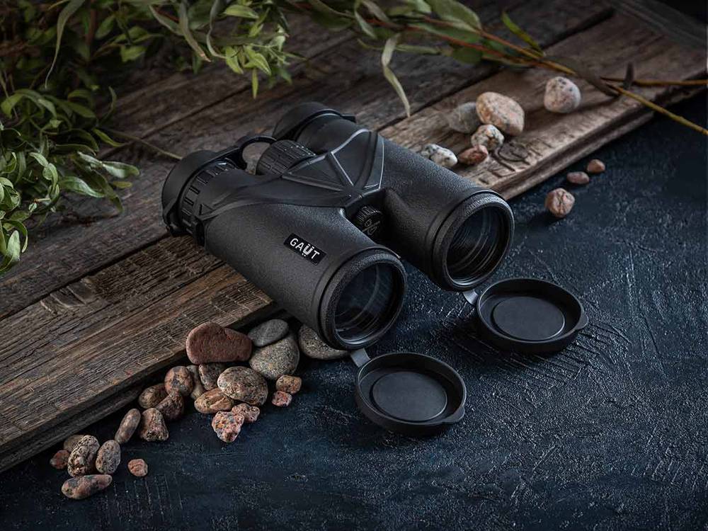 Бинокль GAUT Atlas 10x42 Waterproof, Roof-призмы BK7, IPX6, цвет - чёрный, 560г (10 шт./уп.) - фото 2