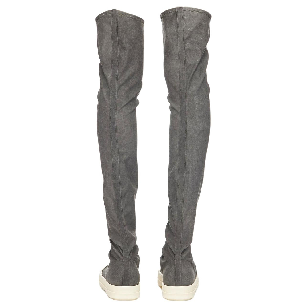 Rick Owens DRKSHDW Lido Over the knee Boots Women"s Dark Gray