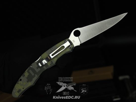 Складной нож Steelclaw Коп-1 сталь D2, рукоять G10 камуфляж