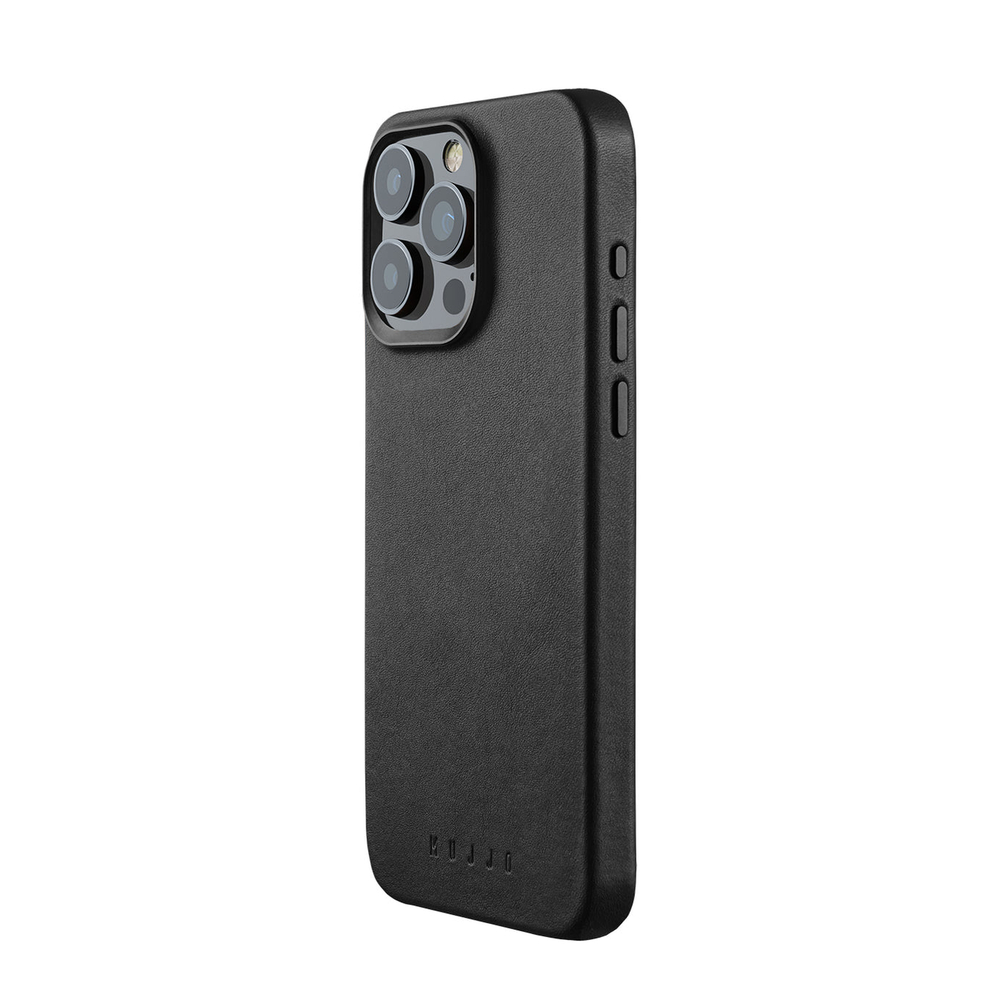 Чехол Mujjo Full Leather Case для iPhone 15 Pro Black