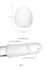 Нереалистичный мастурбатор Tenga Egg Lovers черный 6,1 см