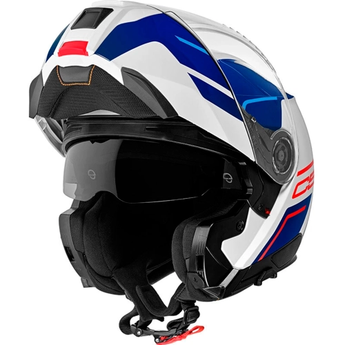 Шлем Schuberth C5 Master Blue, синий/белый, размер M (RR)