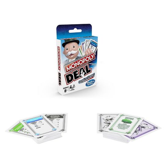 Hasbro Настольная игра "Монополия Сделка" (карточная)