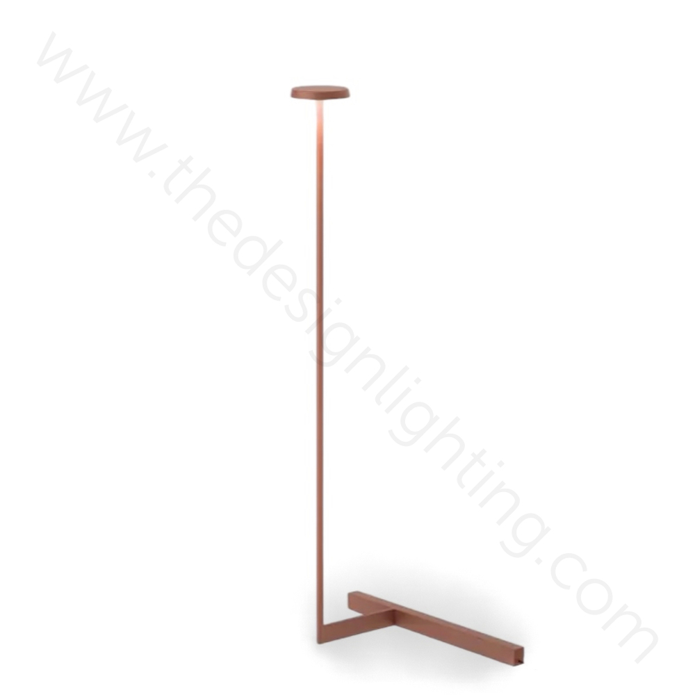 Floor design lamp Flat 5955 by Vibia