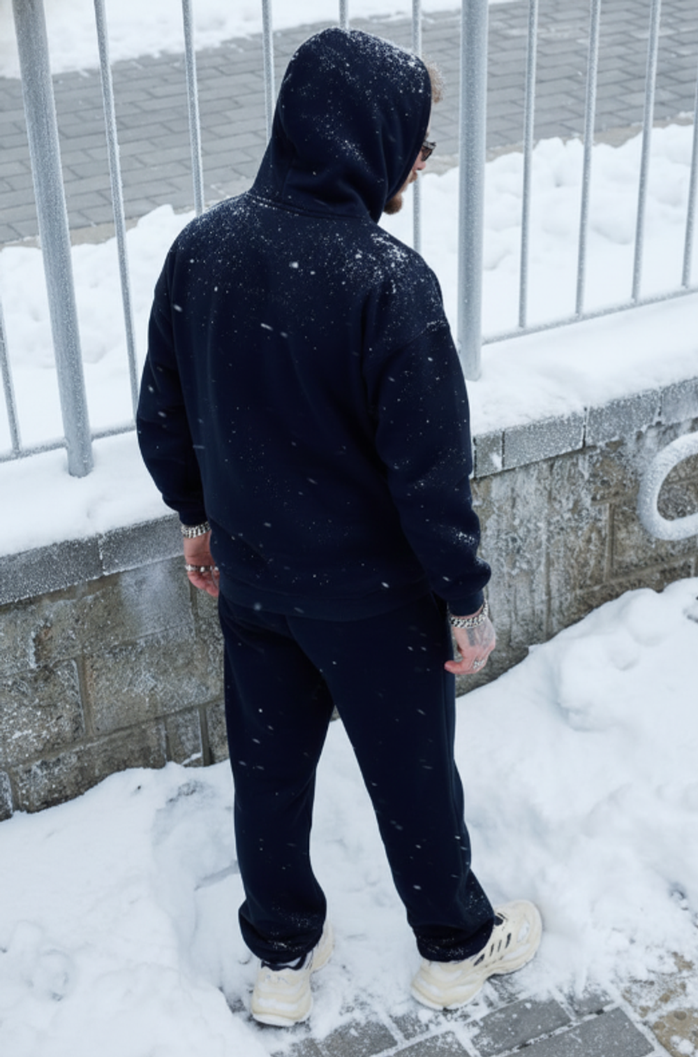 Худи "Winter" синее