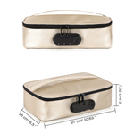Золотистая сумочка для хранения игрушек Discreet Box