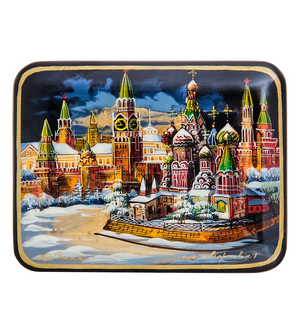 ШК-55/ 90-C Шкатулка «Москва» исп. Маркова