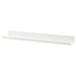 Полка-витрина IKEA MALMBACK (МАЛЬМБАК), Белый, 60 см