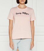 Футболка Tommy Hilfiger - пудро-розовый(WW0WW42589)