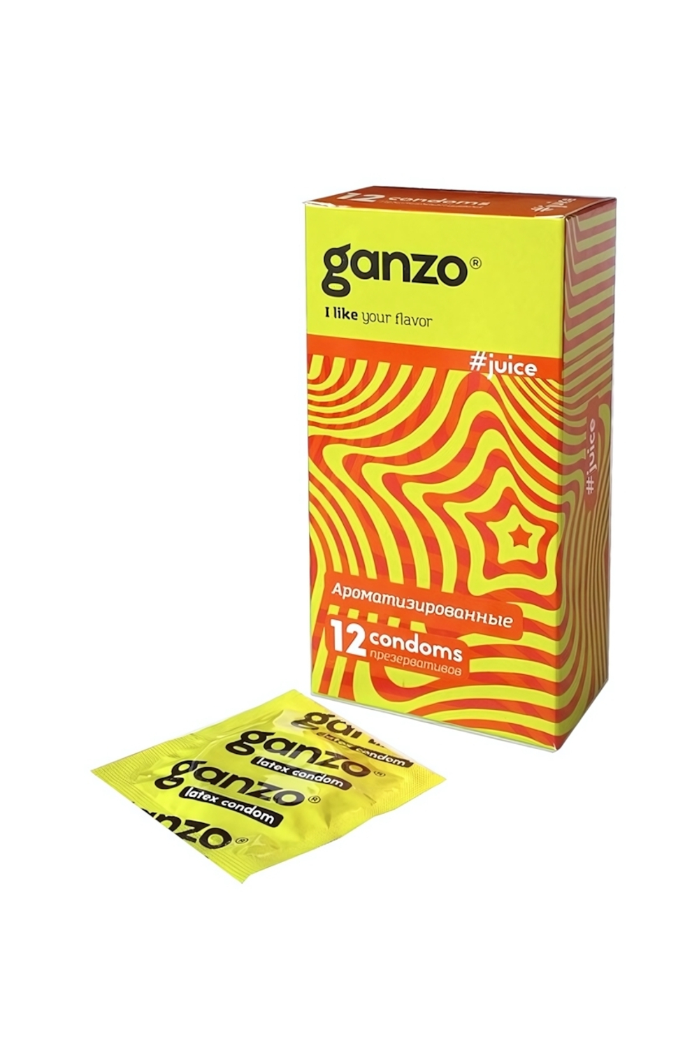 Презервативы Ganzo Juice ароматизированные № 12