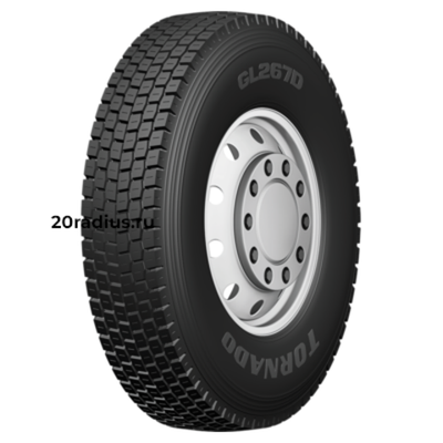 315/80R22,5 156/150L (154/150M) GL267D TL M+S 3PMSF 20PR