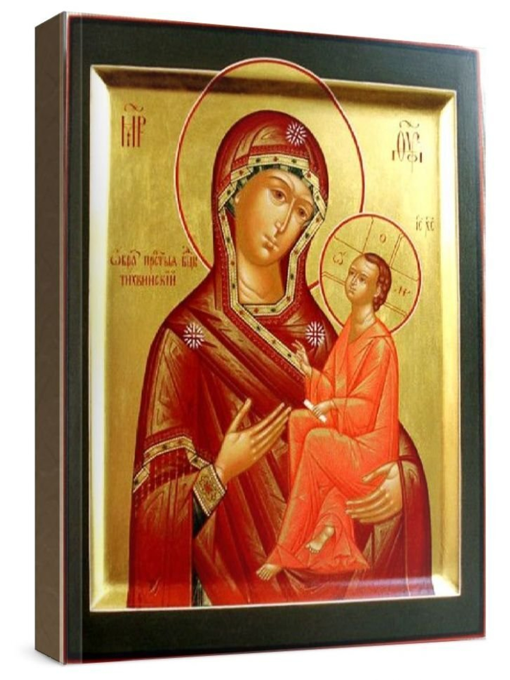 Тихвинская икона БМ (рукописная на заказ)