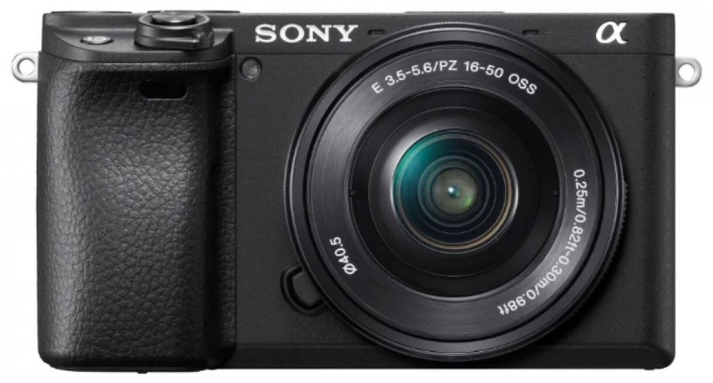 Sony Alpha ILCE-6400 Kit E PZ 16-50mm F/3.5-5.6 OSS, черный