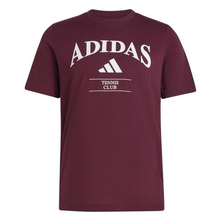 Теннисная футболка Adidas Heritage Graphic - maroon