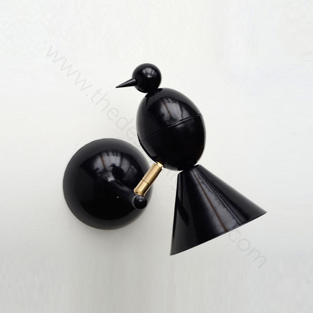 Wall design lamp  Alouette by Atelier Areti (Black)