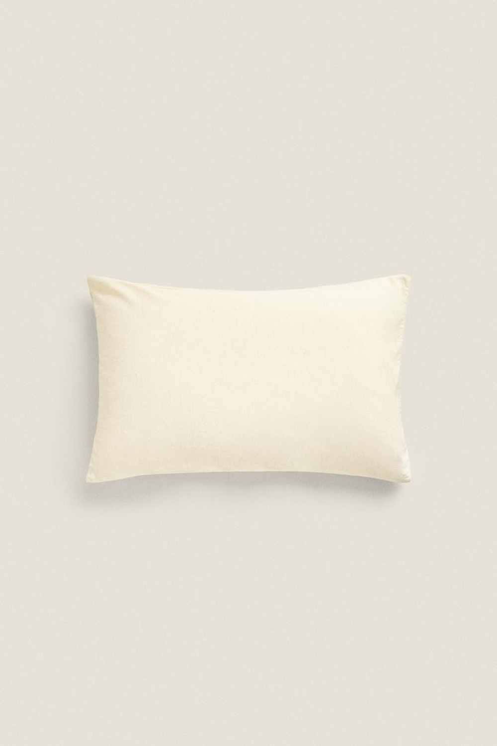 ZARA HOME ЧЕХОЛ ДЛЯ ДЕКОРАТИВНОЙ ПОДУШКИ С ВЫШИВКОЙ «ПТИЦЫ», СВЕТЛО-БЕЖЕВЫЙ