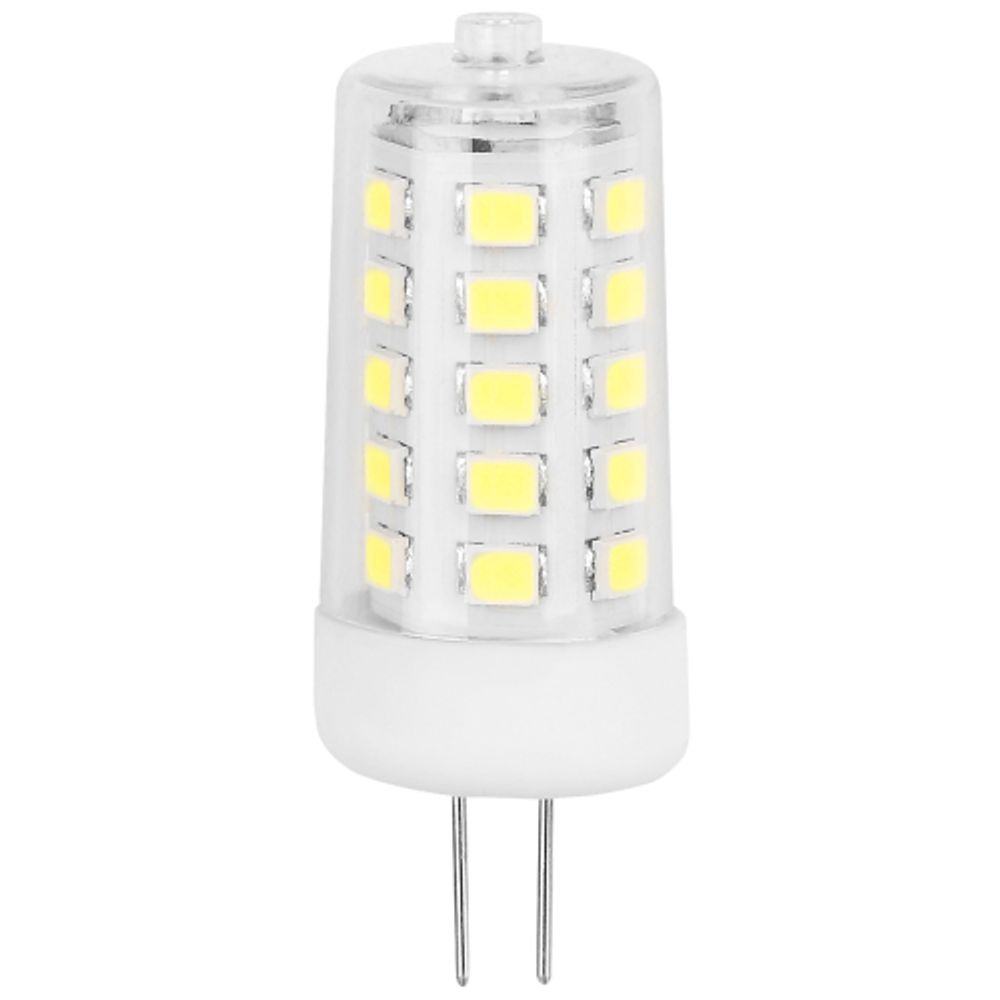 Лампа светодиодная ЭРА GREEN LINE LED G4-JC-7W-830-12V GL 7Вт капсула 12В теплый белый свет G4 | Лампы cветодиодные Капсульные (G4, G9)