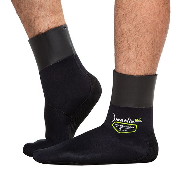 Носки Marlin WaterLock Nylon Eco Black 7 мм