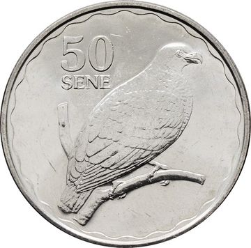 50 сене 2011 Самоа, голубь