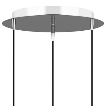 Подвесной светильник 803057 хром/дымчатый Pentola Lightstar
