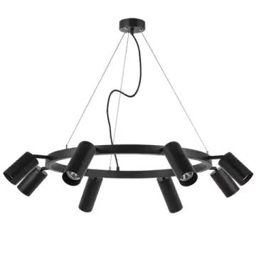 Люстра подвесная 8*GU10 LR018874374 черный Rullo Lightstar