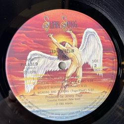 Винтажная виниловая пластинка LP Led Zeppelin Coda (Япония 1982) (Без Оби)