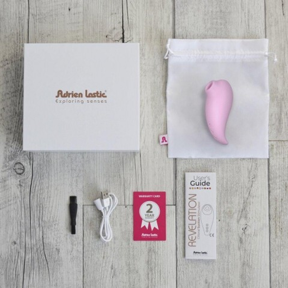 Стимулятор клитора Adrien Lastic Revelation, розовый