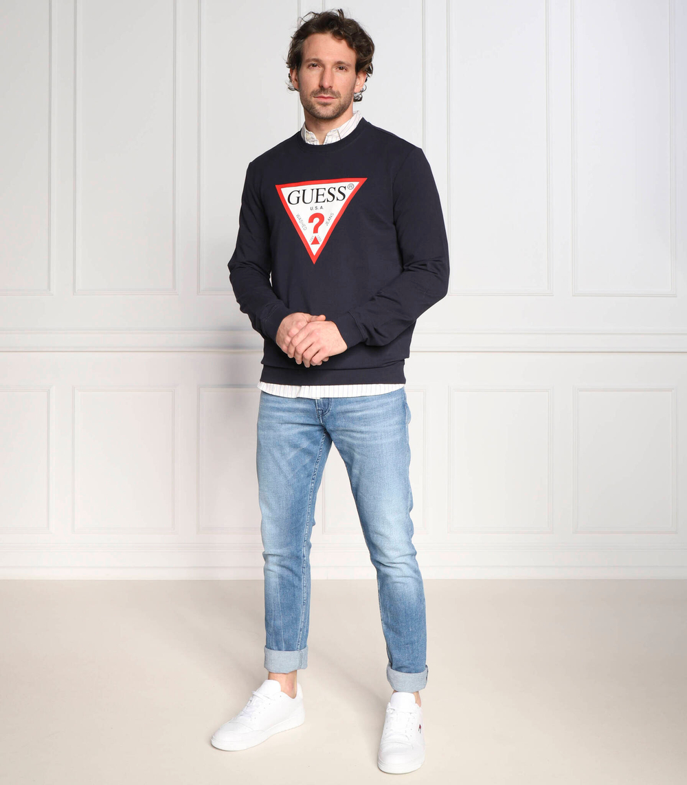 Худи audley GUESS - темно-синий(M2YQ37 K6ZS1)