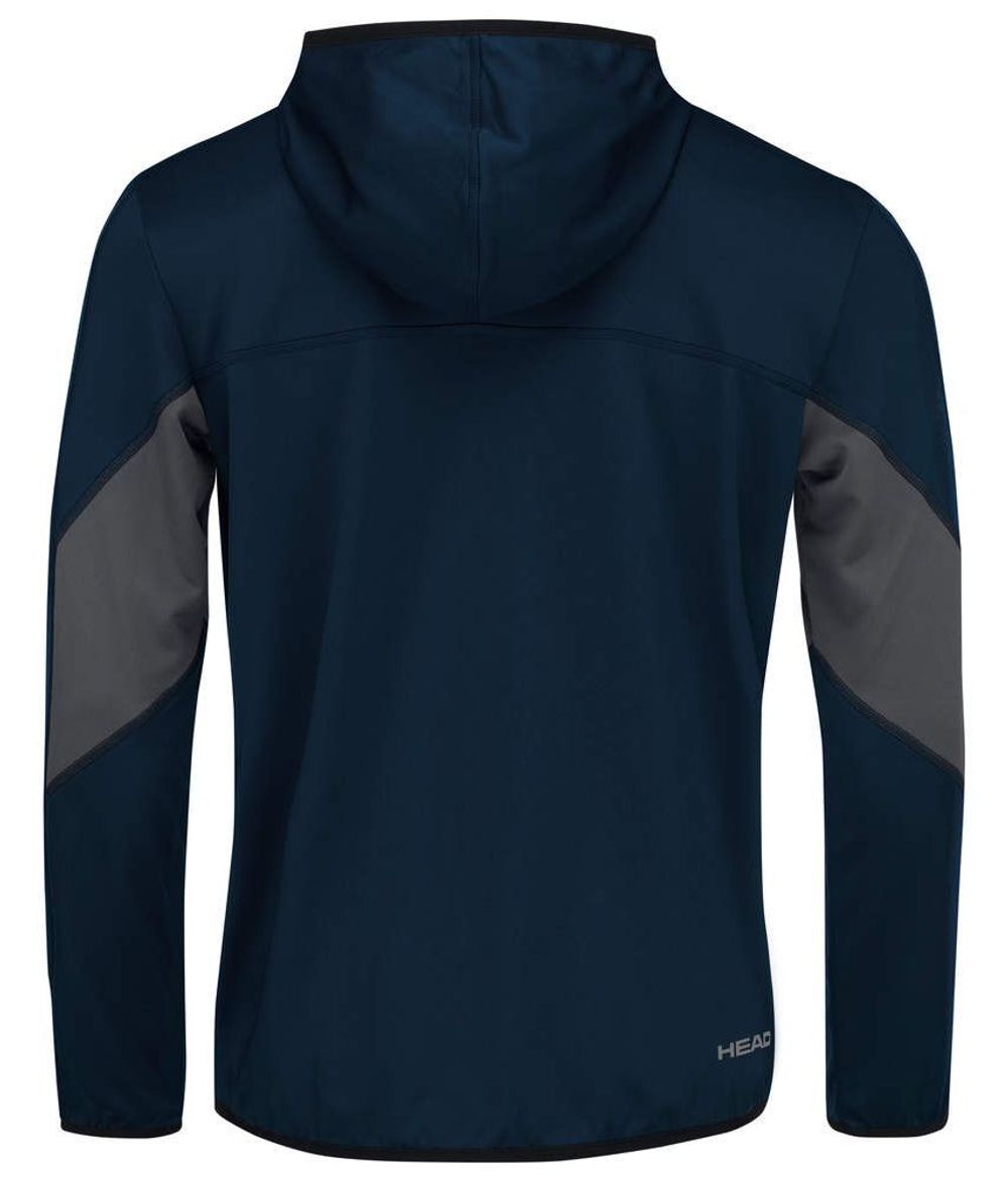 Мужская теннисная кофта Head Club 22 Tech Hoodie M - dark blue