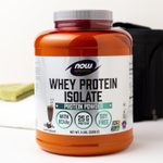 NOW Foods, Sports, изолят сывороточного протеина, со вкусом кремового шоколада, 2268 г (5 фунта)
