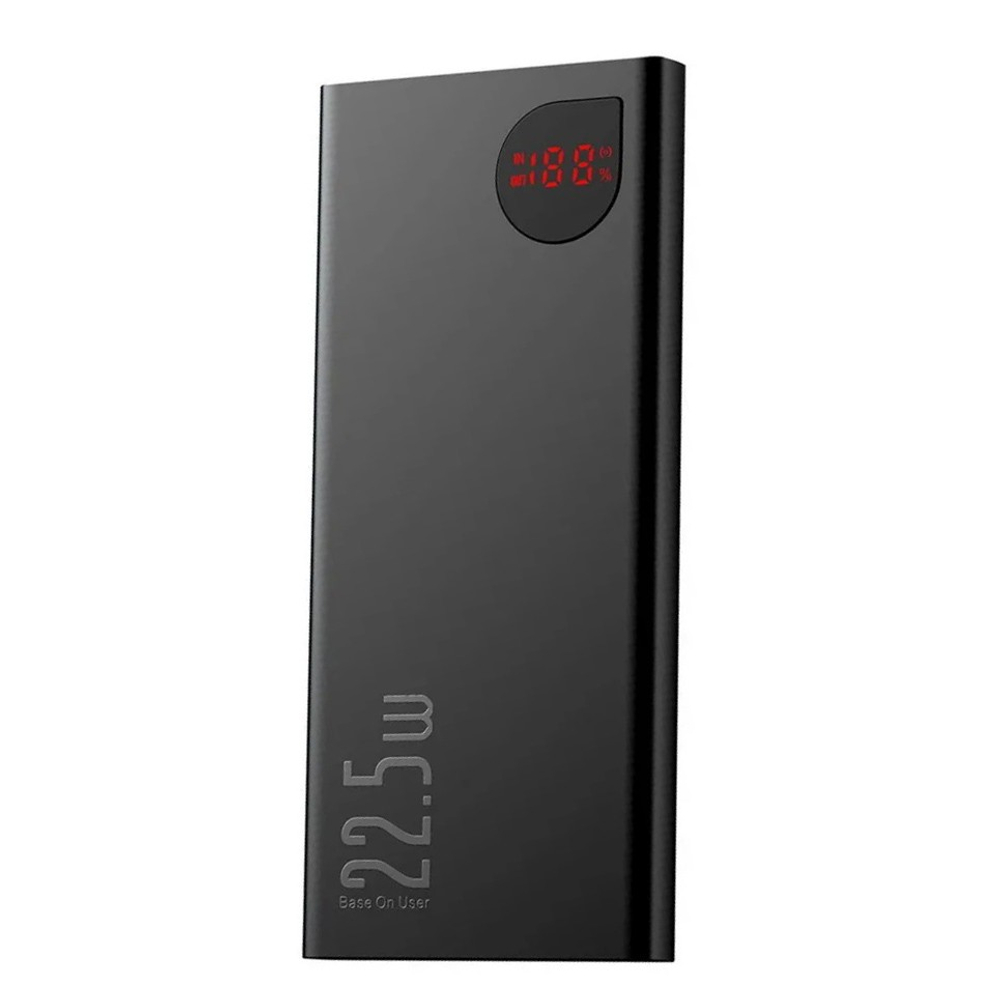 Powerbank Baseus Adaman 10000mAh 2USB/USB-C 3A 22.5W PPAD070001 черный