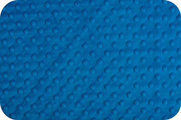 Плюш (ткань) Peppy Cuddle Dimple 455 г/м², 48х48 см, ELECTRIC Blue