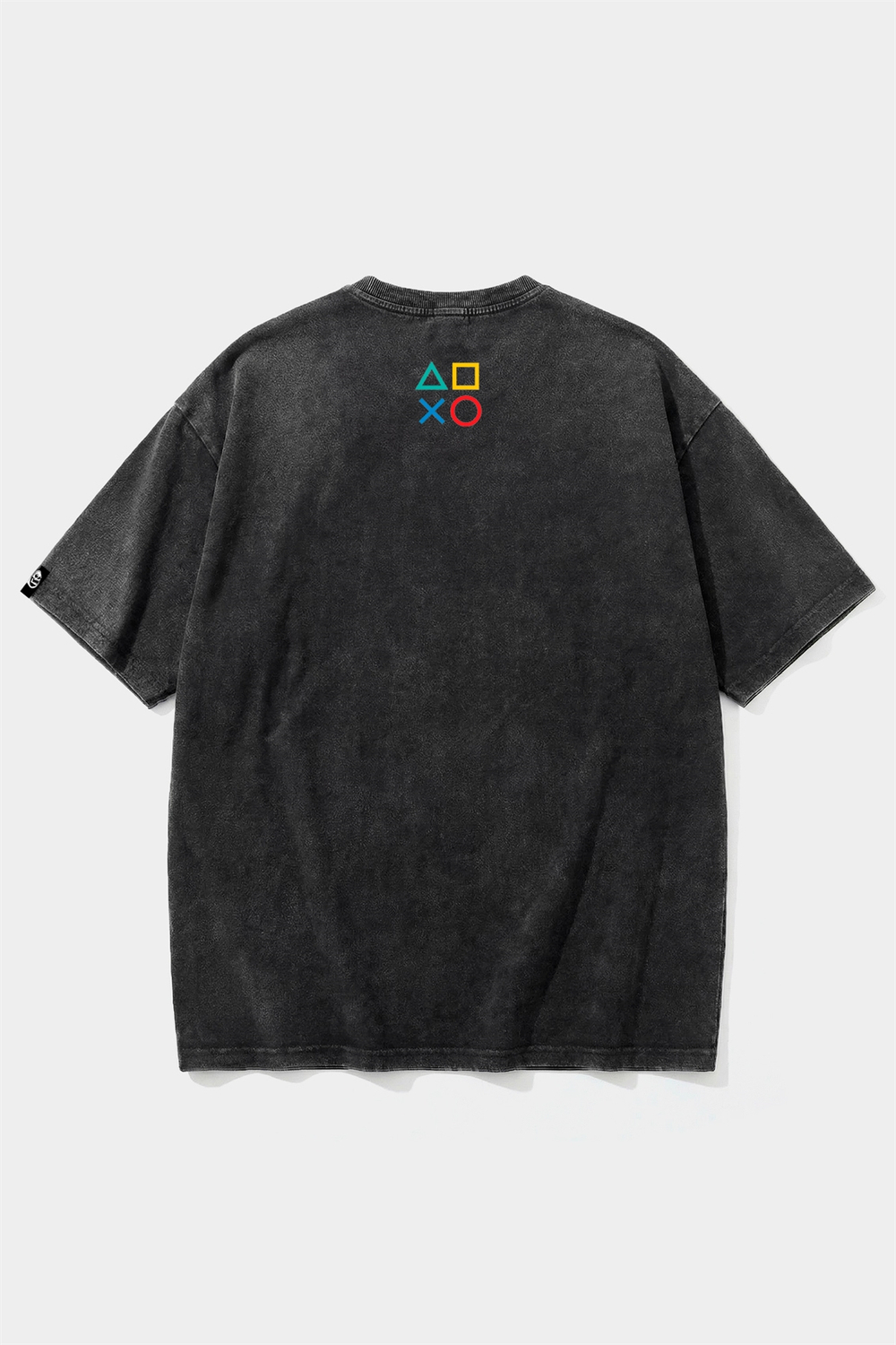 Футболка SHMOT "PLAYSTATION" GARMENT DYE Черный