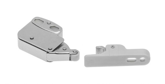Нажимная защелка для люков Mini Latch GTV с ответной частью