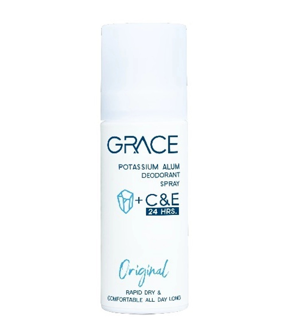 Дезодорант-спрей Grace квасцовый с витамином C и E 50 мл