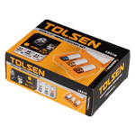 TOLSEN (TT15510) Набор ударных глубоких торцевых головок 1/2", шестигранные, 17, 19, 21 мм