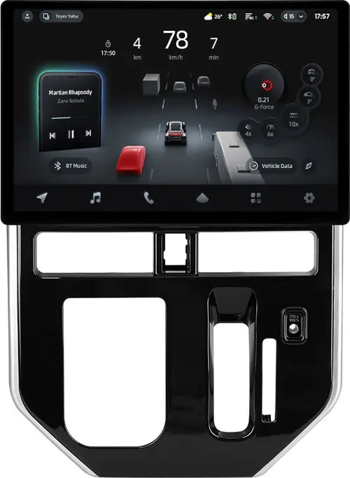 Магнитола для Toyota Tank, Roomy, Daihatsu Thor, Subaru Justy 2016-2020 (климат) - Teyes CC4-PRO монитор 13" 2K QLED на Android 13, Быстрейшая, Snapdragon 778G, ИИ, CarPlay, DSP, 4G SIM-слот