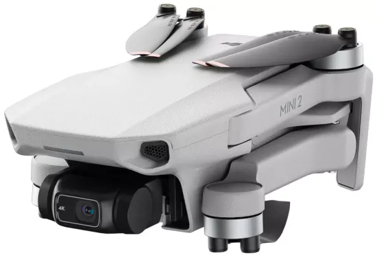 Квадрокоптер DJI Mini 2 Fly More Combo, gray