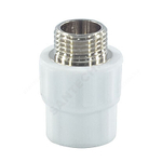 Муфта PP-R комбинированная белая Дн 20х1/2" НР PRO VALFEX 10130020-PRO