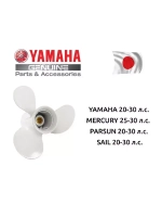 Винт гребной для лодочного мотора диам. 9-7/8", шаг 8"