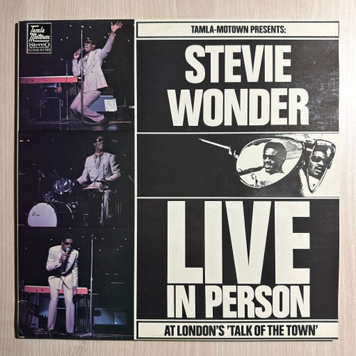 Stevie Wonder - Live In Person At The Talk Of The Town (Голландия 1970г.)