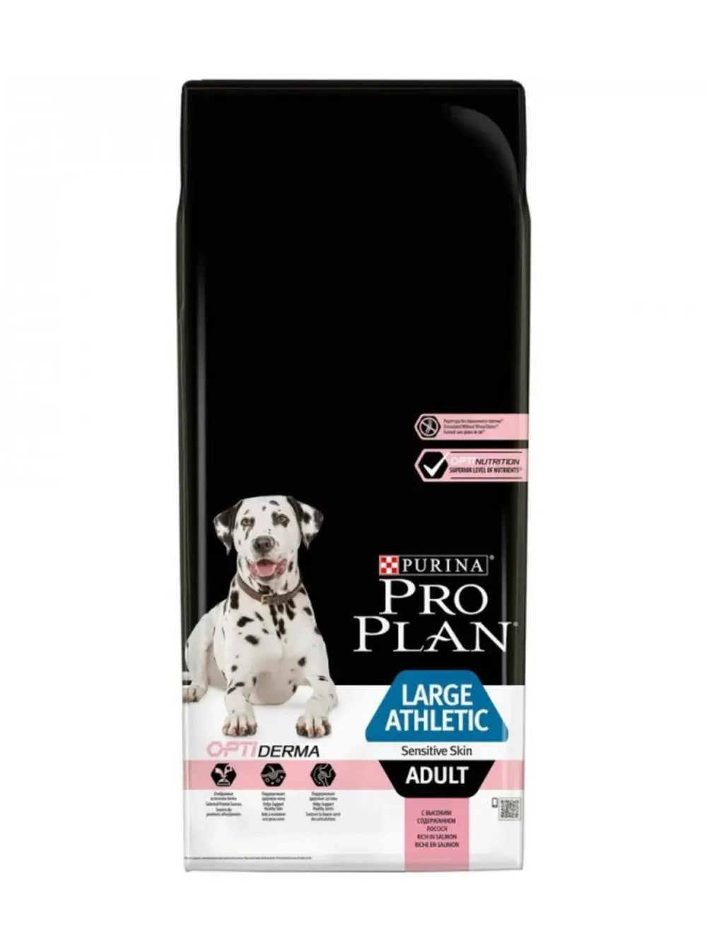 Корм Pro Plan Large Athletic Sensitive Skin с лососем 18 кг