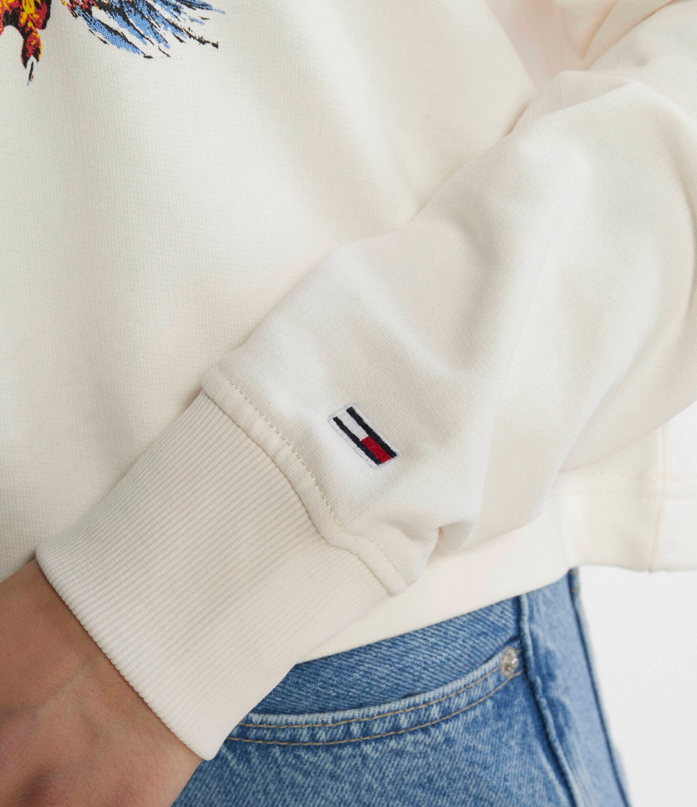 Худи VINTAGE EAGLE CREW Tommy Jeans - бежевый(DW0DW16415)