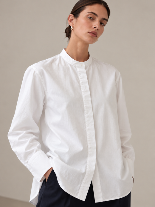 Хлопковая рубашка Uniqlo +J, S