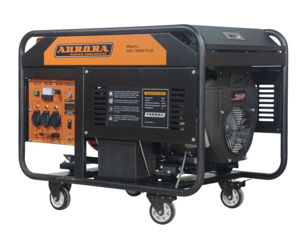 Бензогенератор Aurora AGE 12000 D PLUS Бензогенератор Aurora AGE 12000 D PLUS