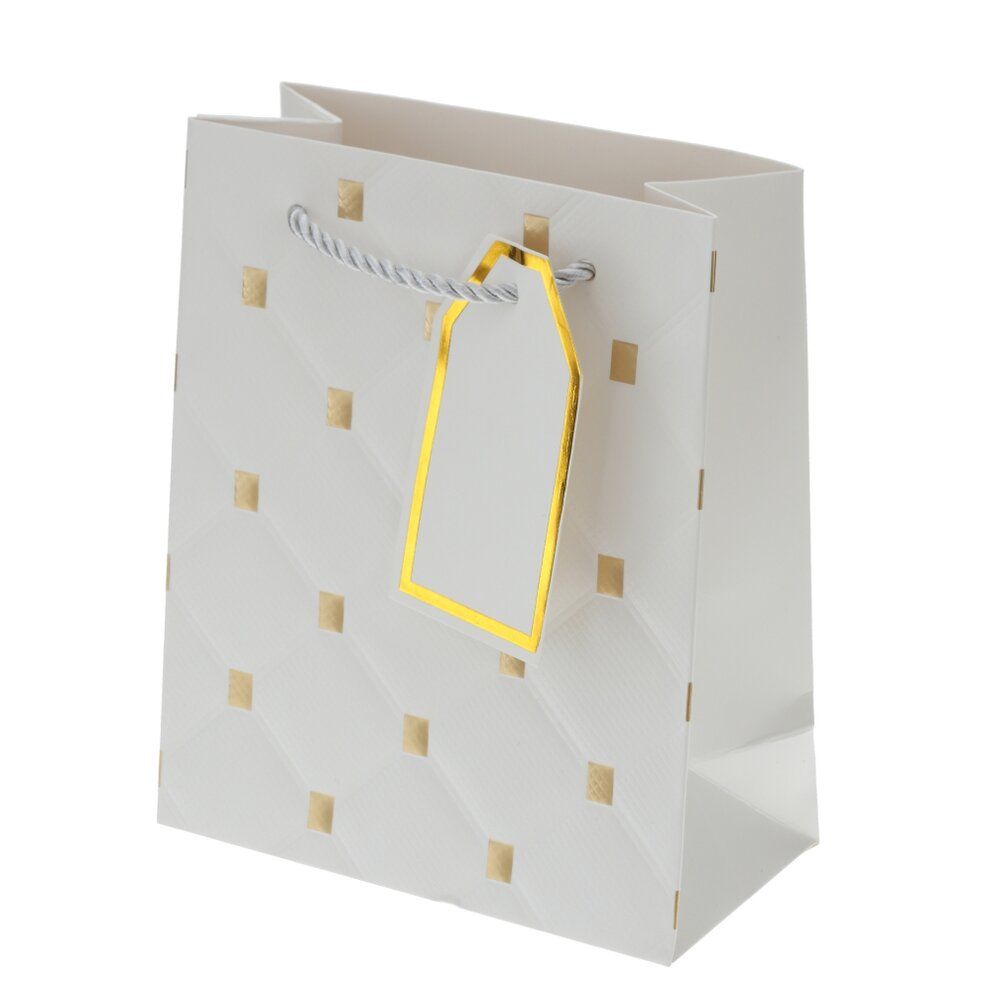 GAEM Пакет подарочный XS (бумага 210г/м2, блок 12шт), L14 W7 H17 см, 4в.