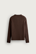 СВИТЕР REGULAR FIT С ВОРОТОМ ХЕНЛИ — ZARA