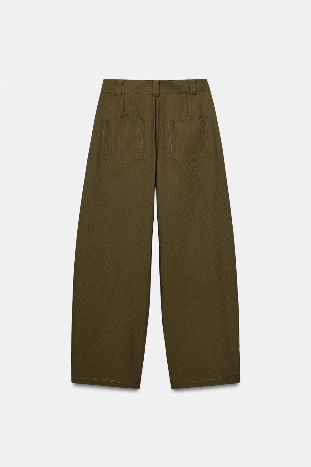 БРЮКИ BARREL В ПОЛОСКУ — ZARA