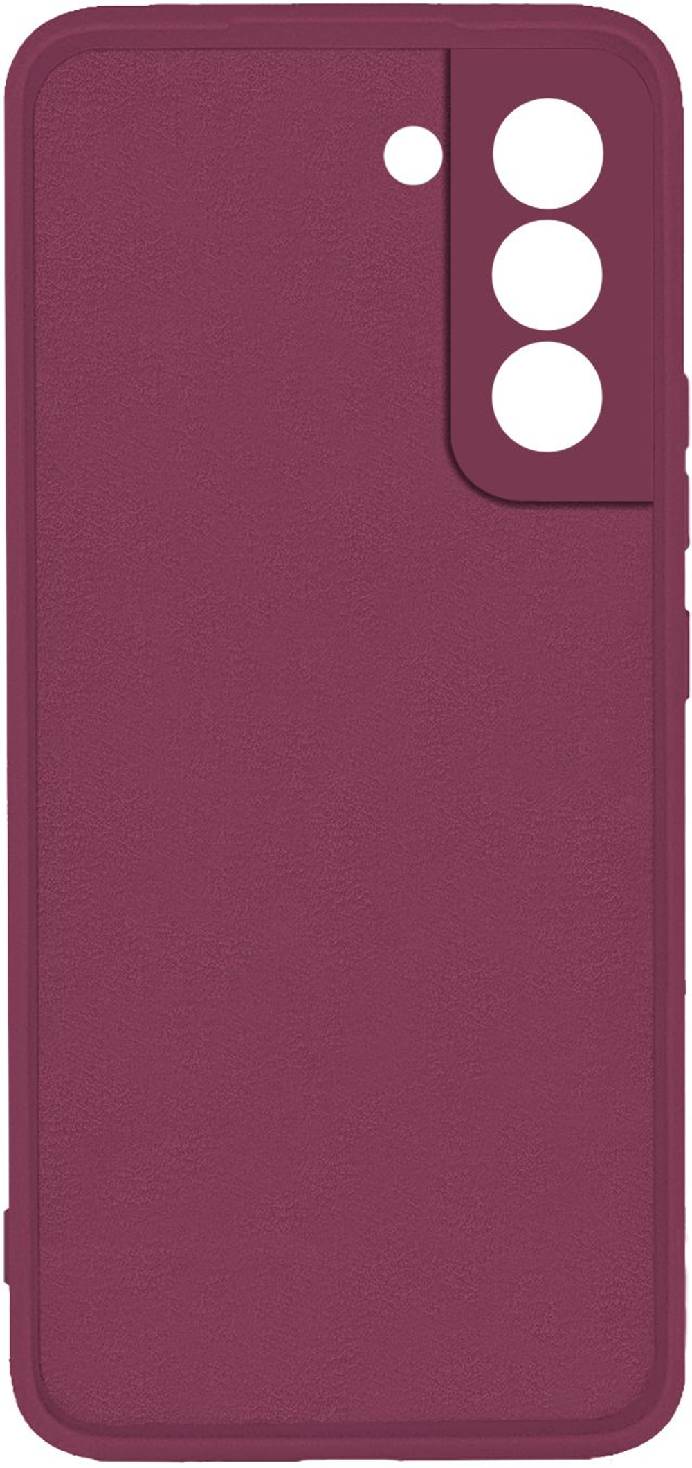 Мягкий Soft Touch чехол из силикона для SAMSUNG GALAXY S22 (не ULTRA / FE / PLUS!) с бархатной подкладкой
